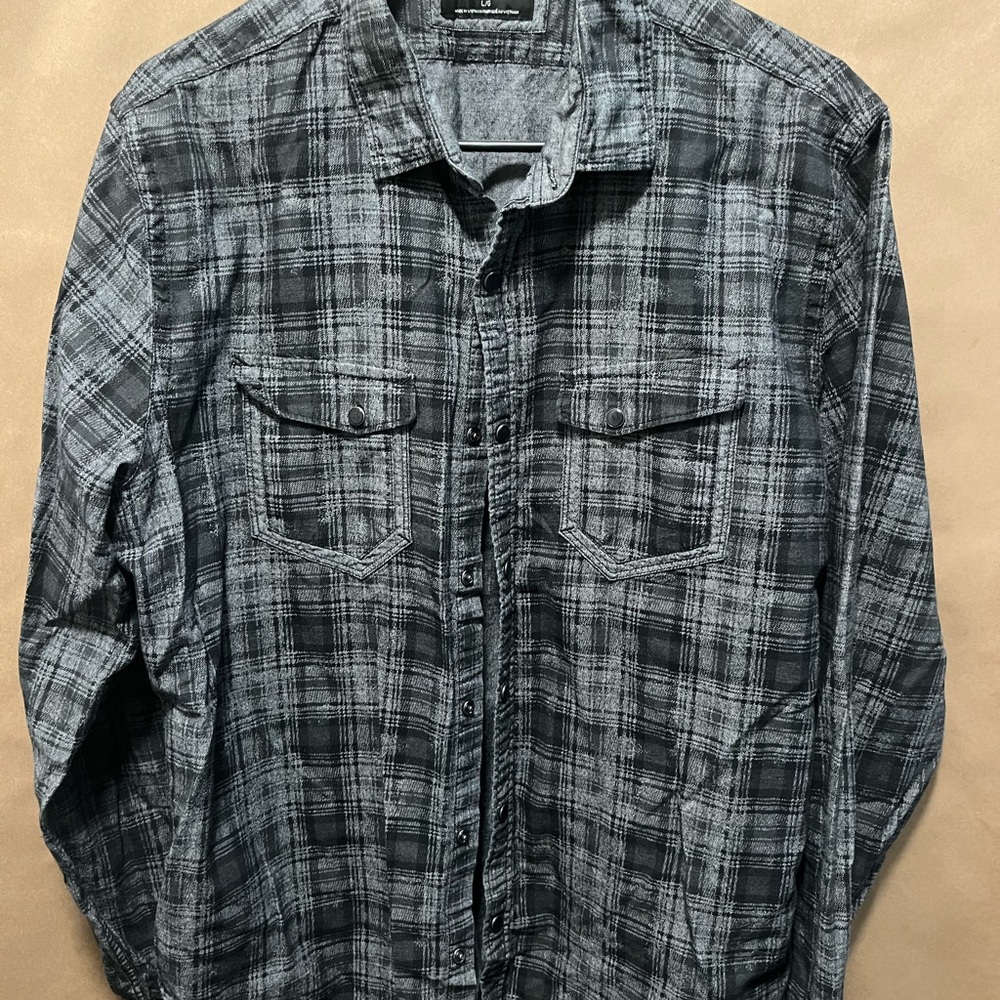 Express Long Sleeve Button Up